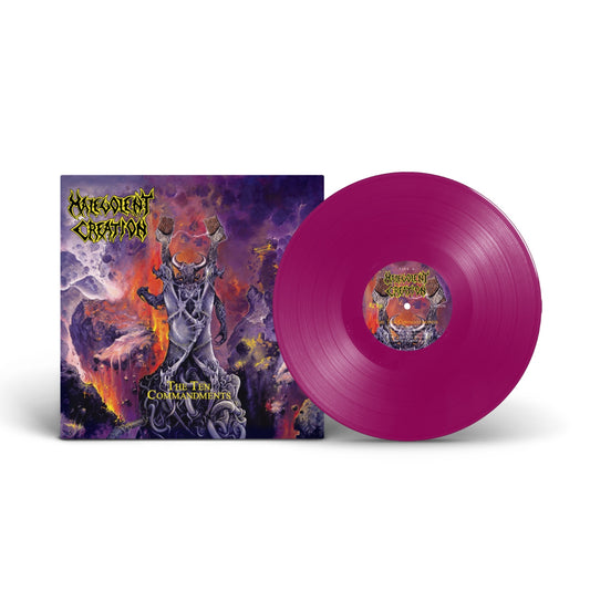 MALEVOLENT CREATION - The Ten Commandments LP (PURPLE) (PREORDER)