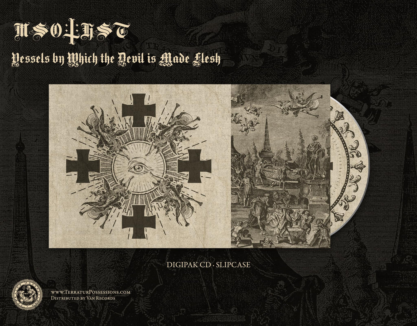 MISOTHEIST - Vessels by Which the Devil is Made Flesh CD
