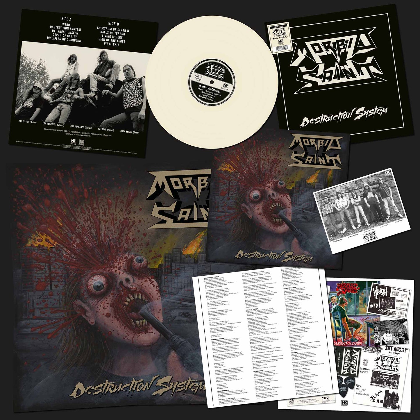 MORBID SAINT - Destruction System LP (BONE)