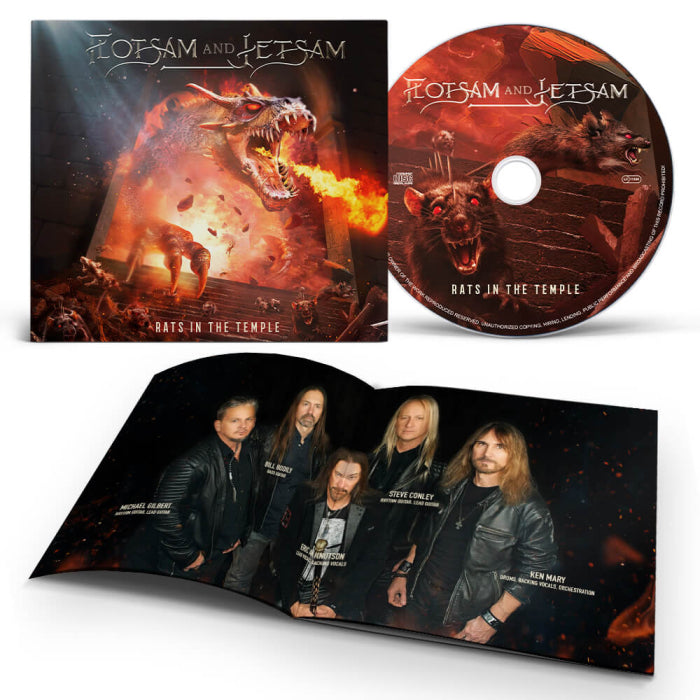 FLOTSAM AND JETSAM - Rats In The Temple CD (PREORDER)