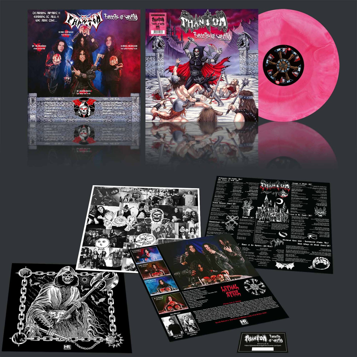 PHANTOM - Tyrants Of Wrath LP (GALAXY) (PREORDER)