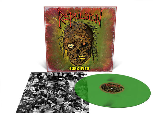 REPULSION - Horrified LP (GREEN) (PREORDER)
