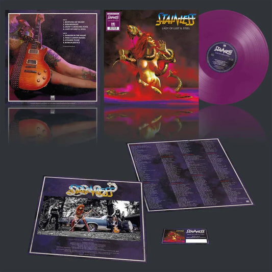 STAINLESS - Lady of Lust & Steel LP (VIOLET)