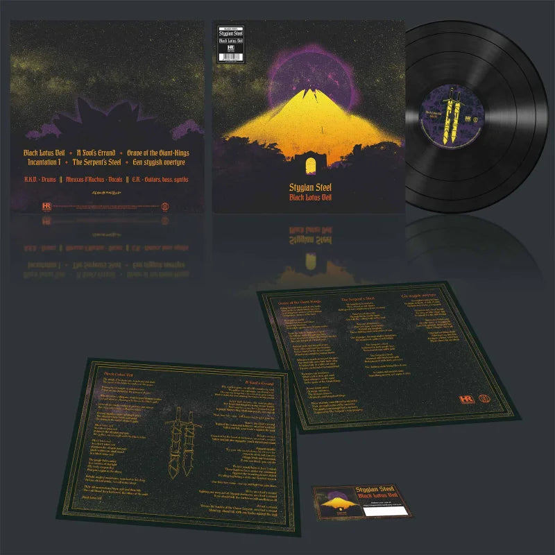 STYGIAN STEEL - Black Lotus Veil LP (PREORDER)