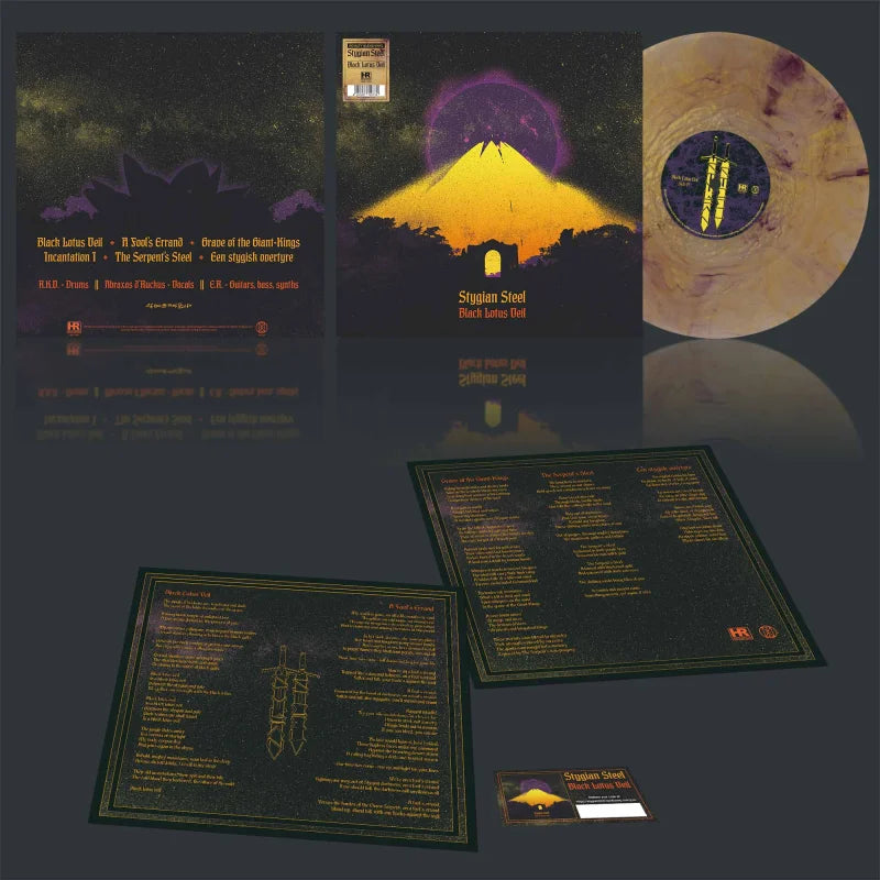 STYGIAN STEEL - Black Lotus Veil LP (ROYALTY BLEND) (PREORDER)