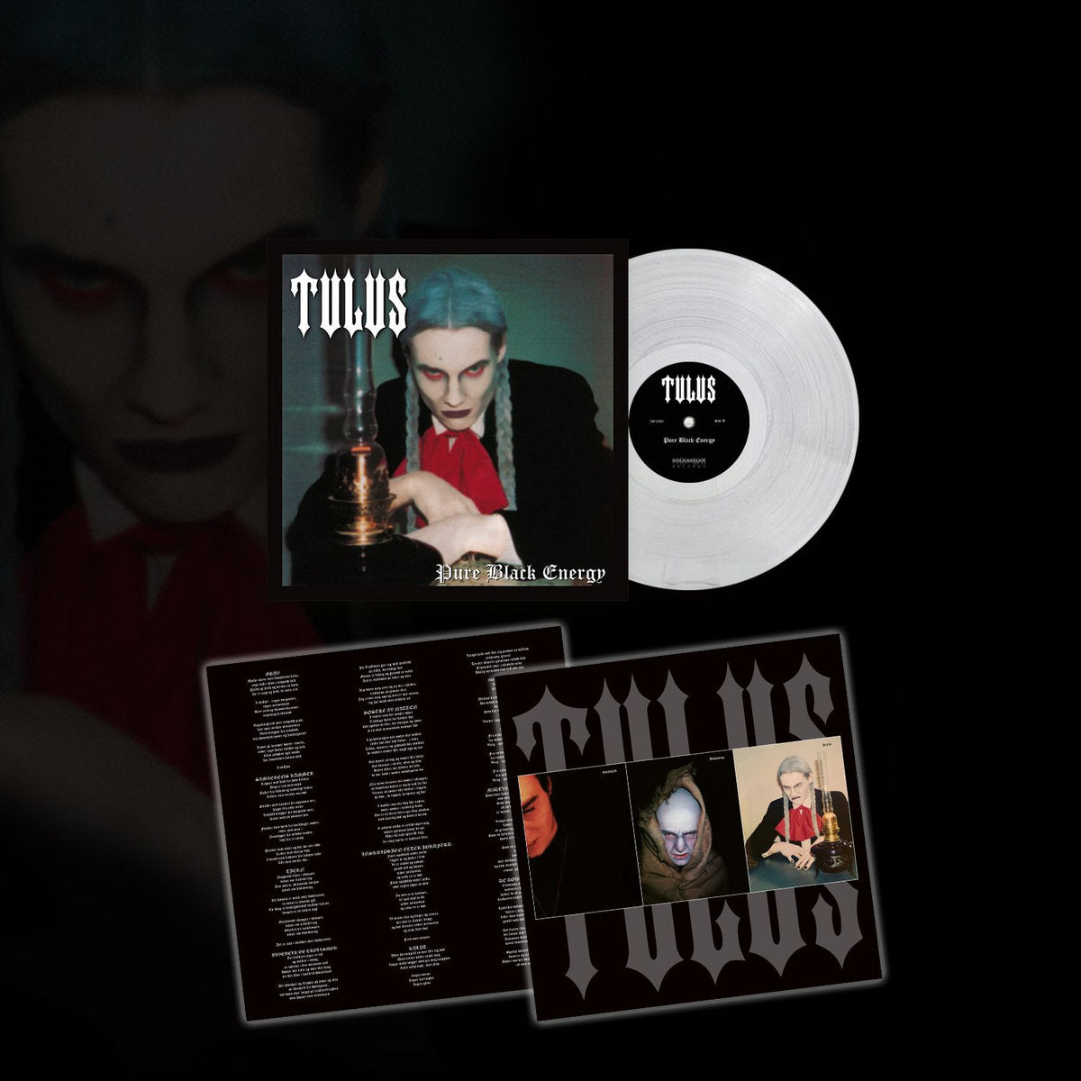 TULUS - Pure Black Energy LP (CLEAR)