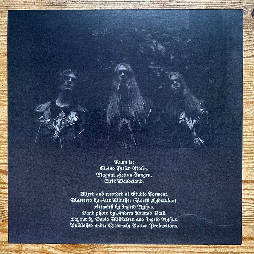 RUUN - Corrosive To The Soul 7'' EP