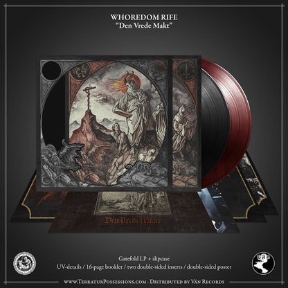 WHOREDOM RIFE - Den Vrede Makt LP (RED) (PREORDER)