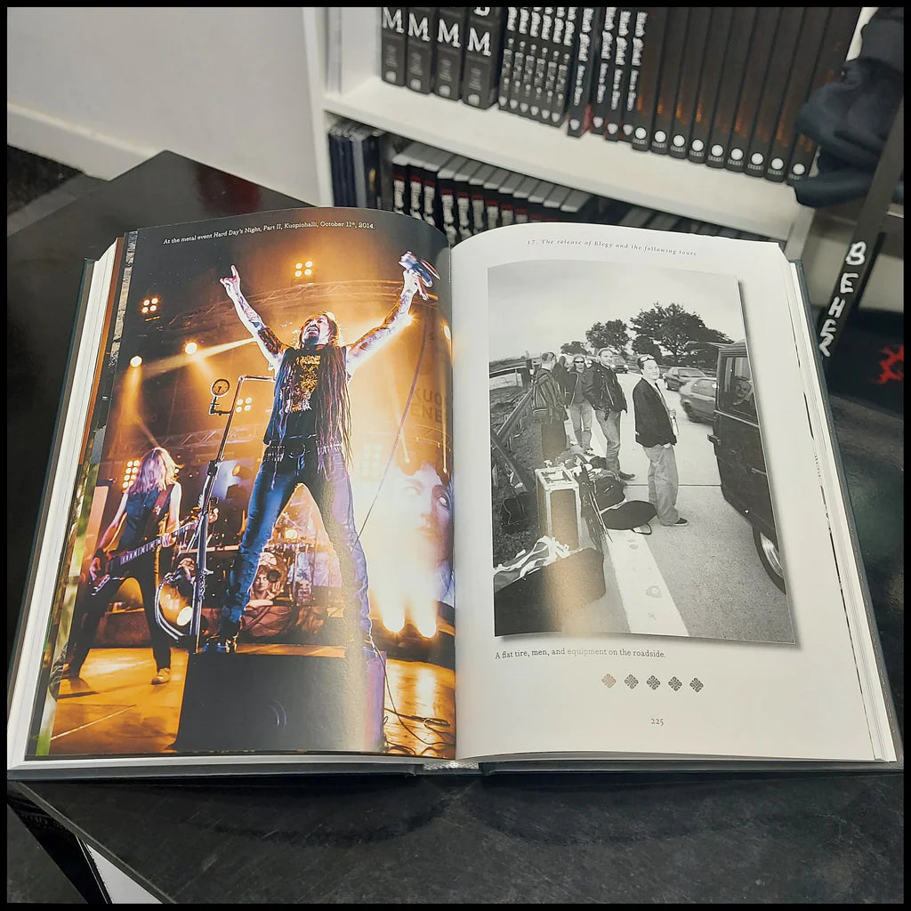 AMORPHIS official biography (limited hardback book)