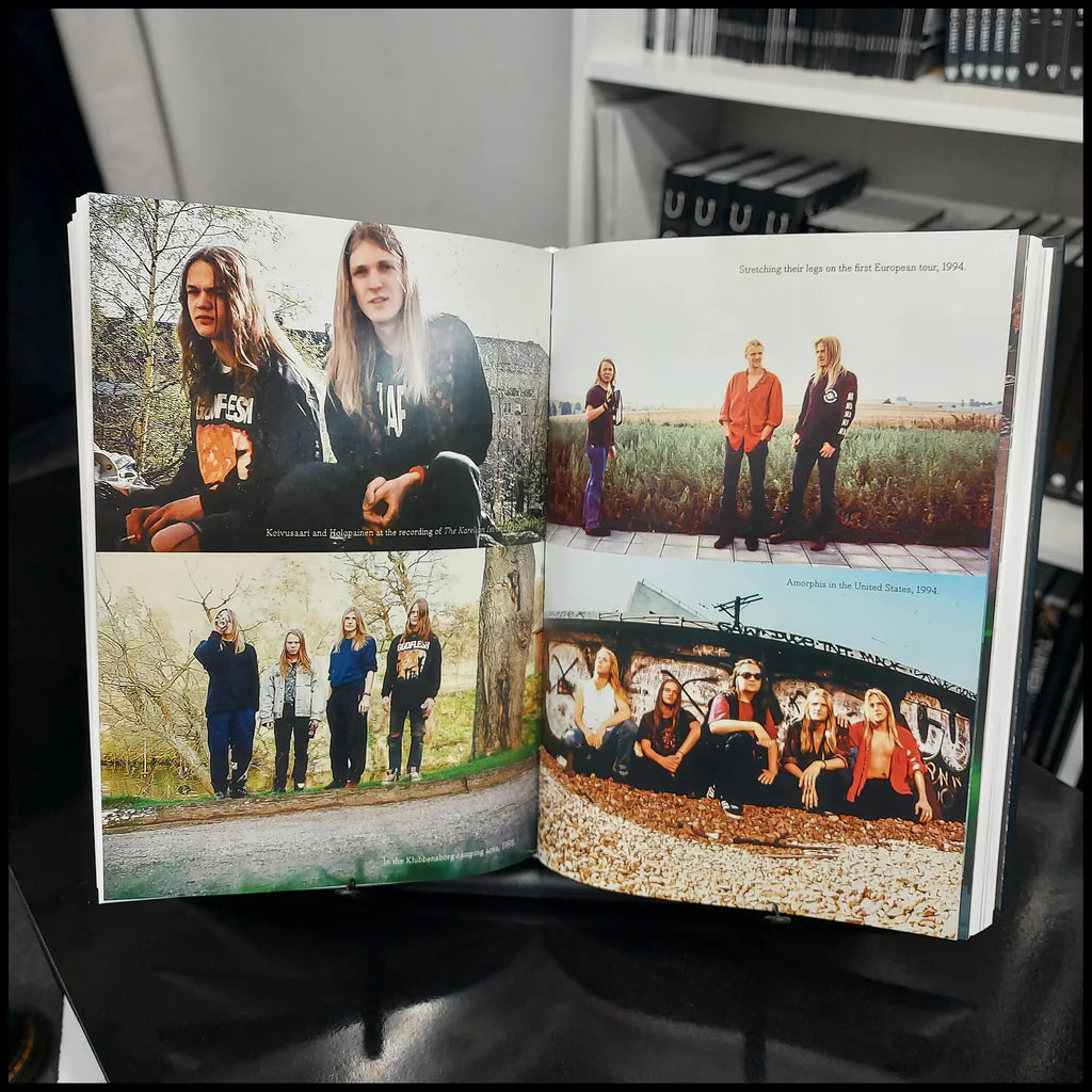 AMORPHIS official biography (limited hardback book)