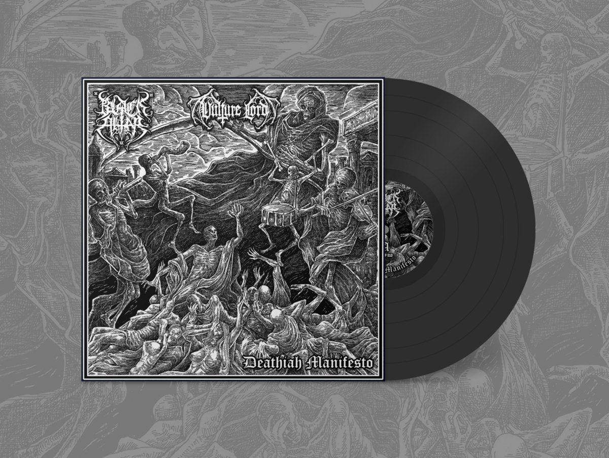 BLACK ALTAR / VULTURE LORD - Deathiah Manifesto SPLIT LP