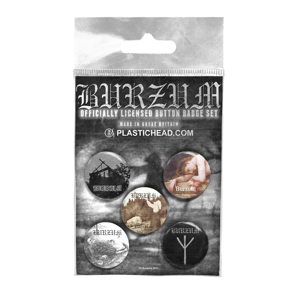 BURZUM - BUTTON BADGE SET 1
