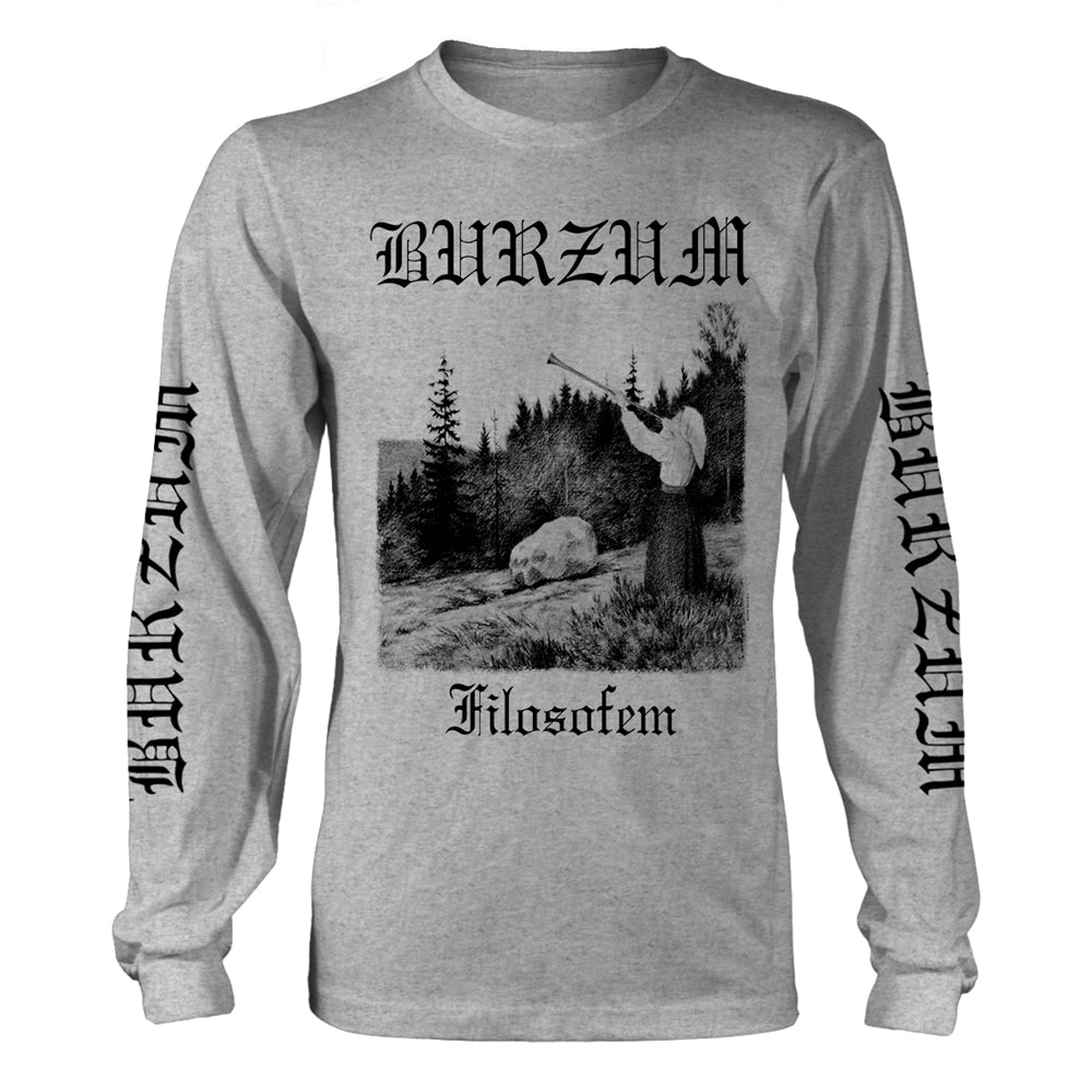 BURZUM - Filosofem GREY LONGSLEEVE