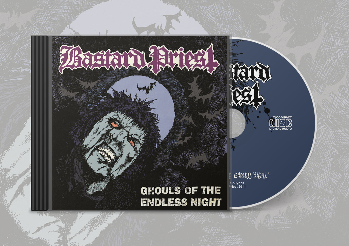 BASTARD PRIEST - Ghouls Of The Endless Night CD