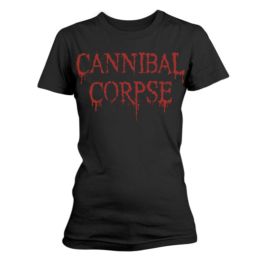 CANNIBAL CORPSE - Dripping Logo LADIES T-SHIRT