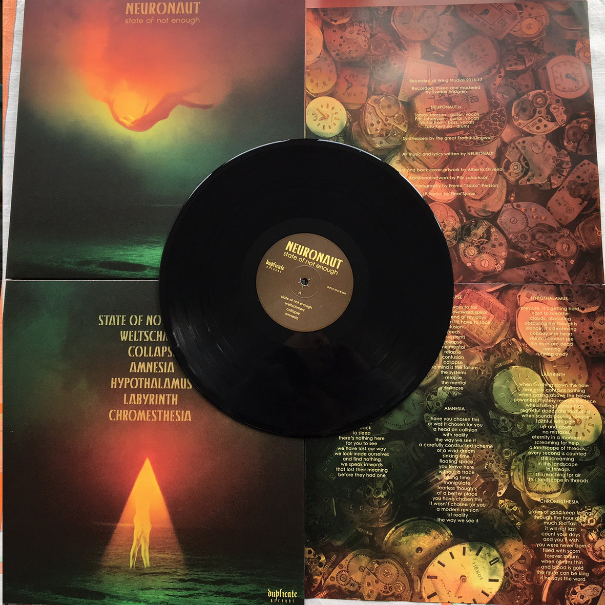 NEURONAUT - State Of Not Enough LP (BLACK)