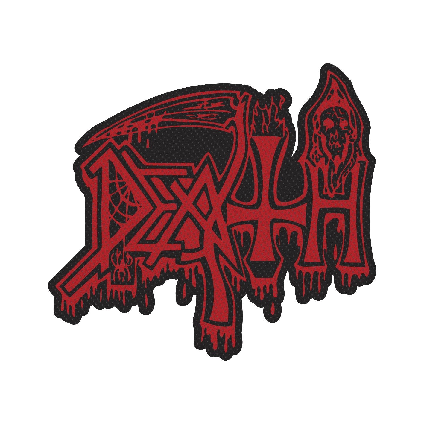 DEATH - Logo Cut Out PATCH