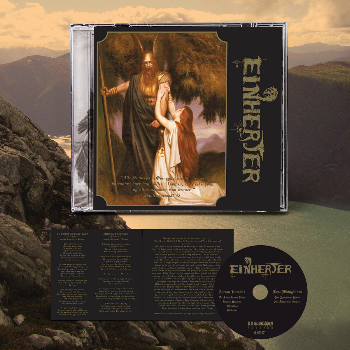 EINHERJER - Aurora Borealis / Leve Vikingånden CD