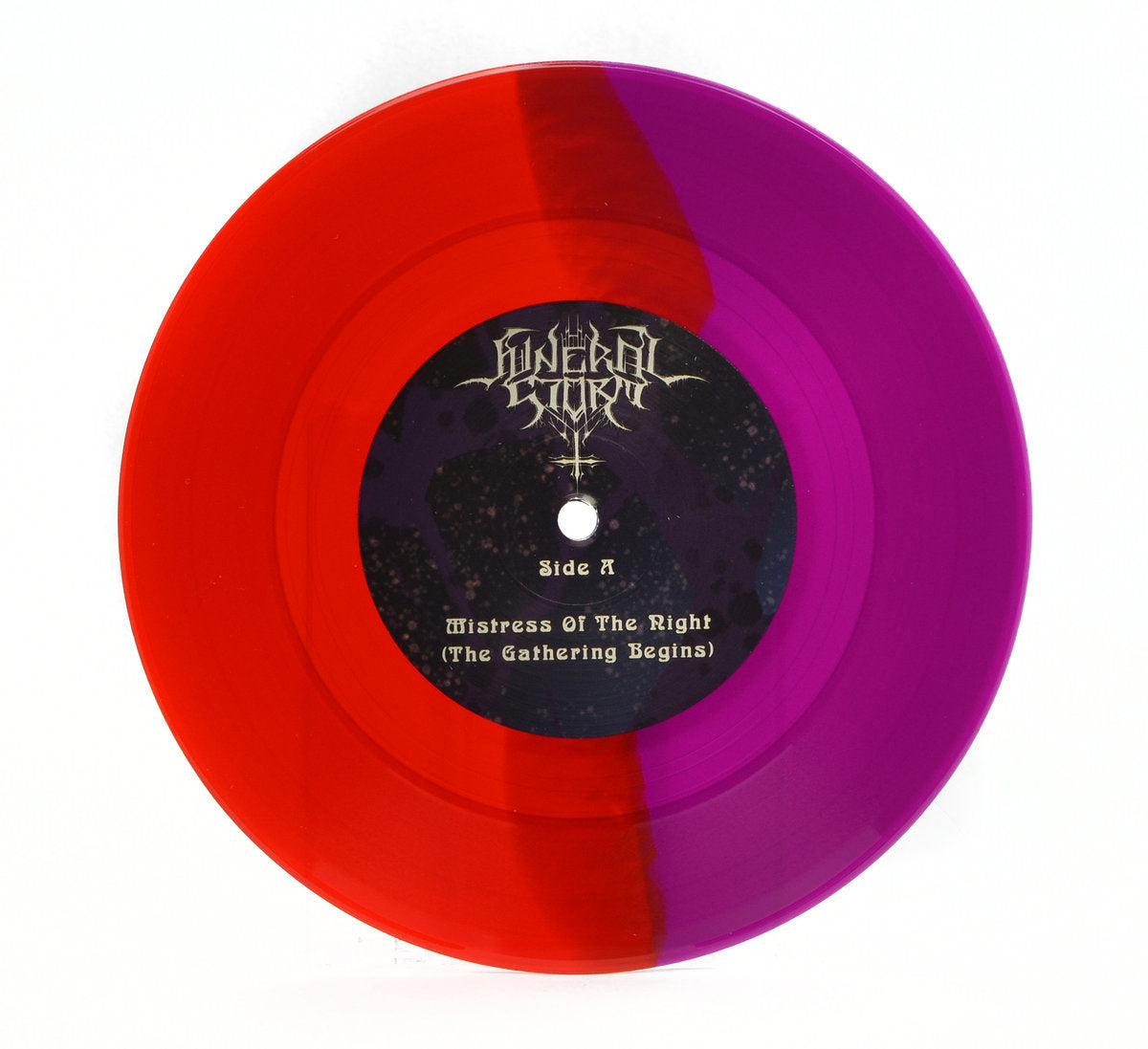 FUNERAL STORM / SYNTELEIA - The Ancient Calling 7''EP (PURPLE/ RED)