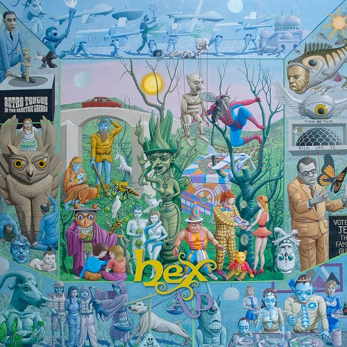 HEX A.D. -  Astro Tongue in The Electric Garden LP (BLACK)