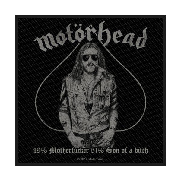 MOTÖRHEAD - 49% Motherfucker PATCH