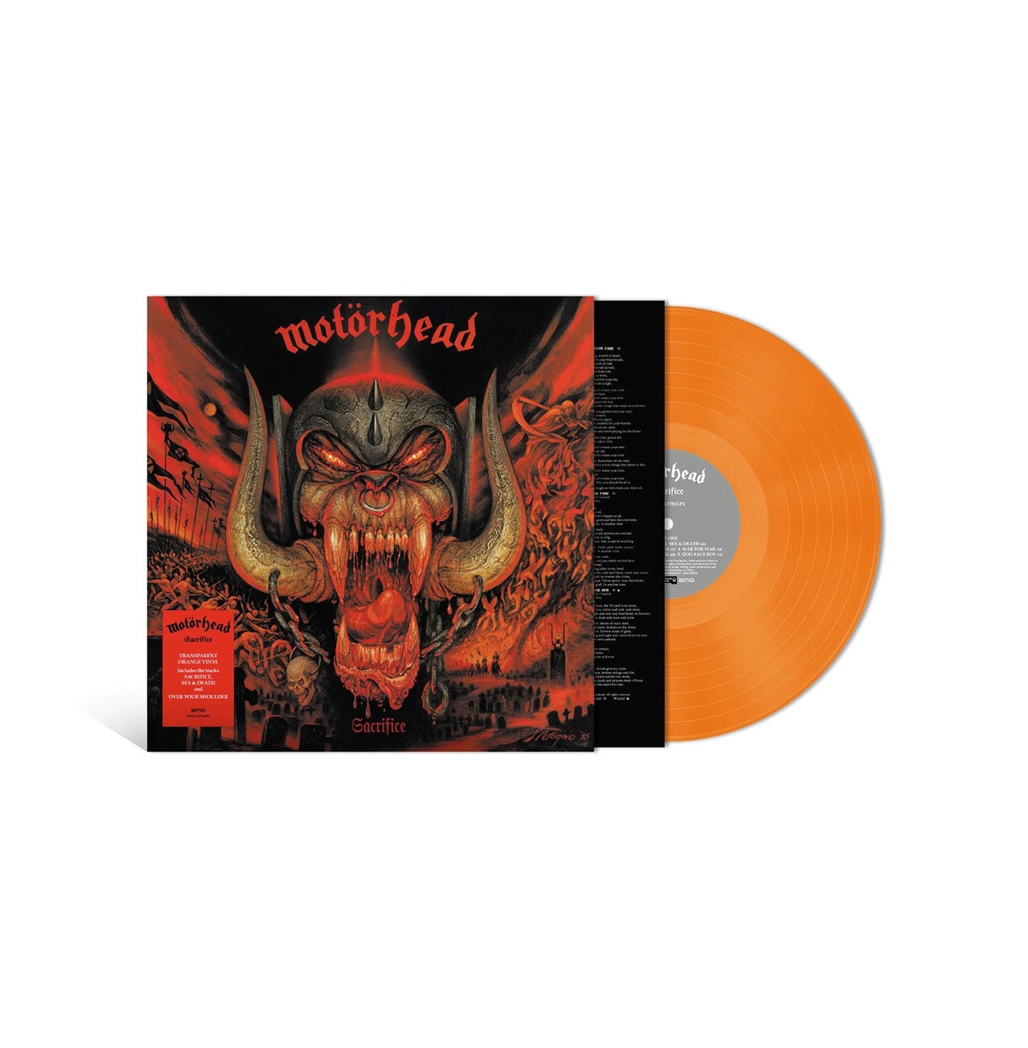 MOTÖRHEAD - Sacrifice LP (ORANGE)