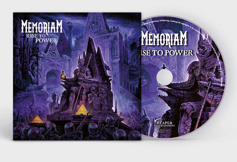MEMORIAM - Rise to power CD DIGIPAK