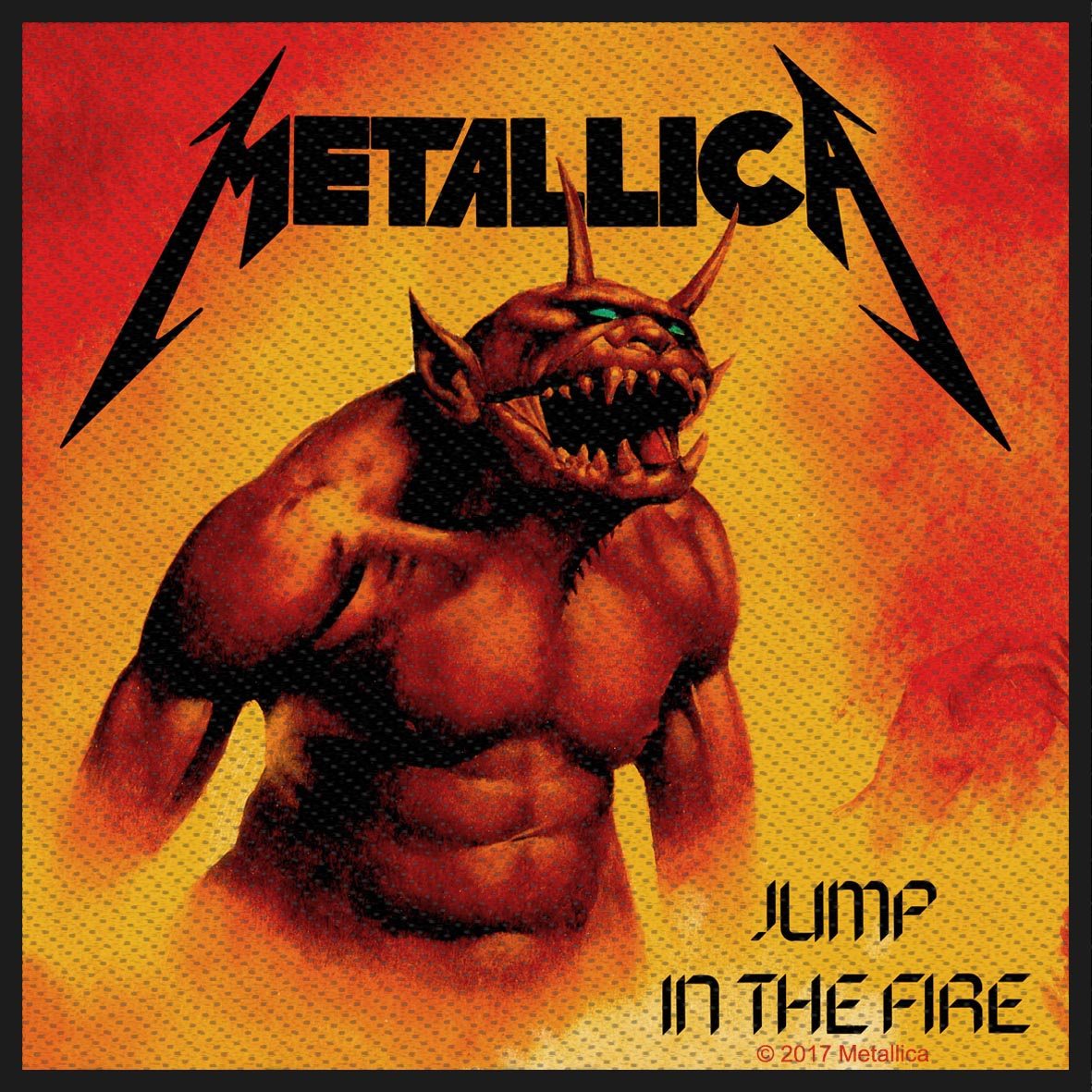 METALLICA - Jump In The Fire PATCH