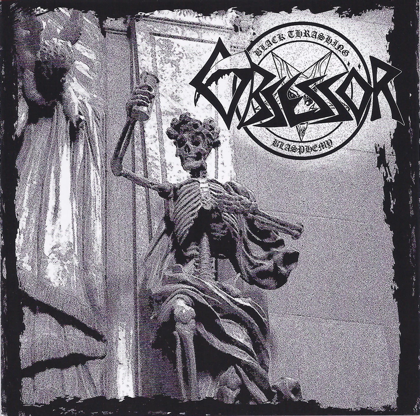 OBSESSÖR - Black Thrashing Blasphemy MCD