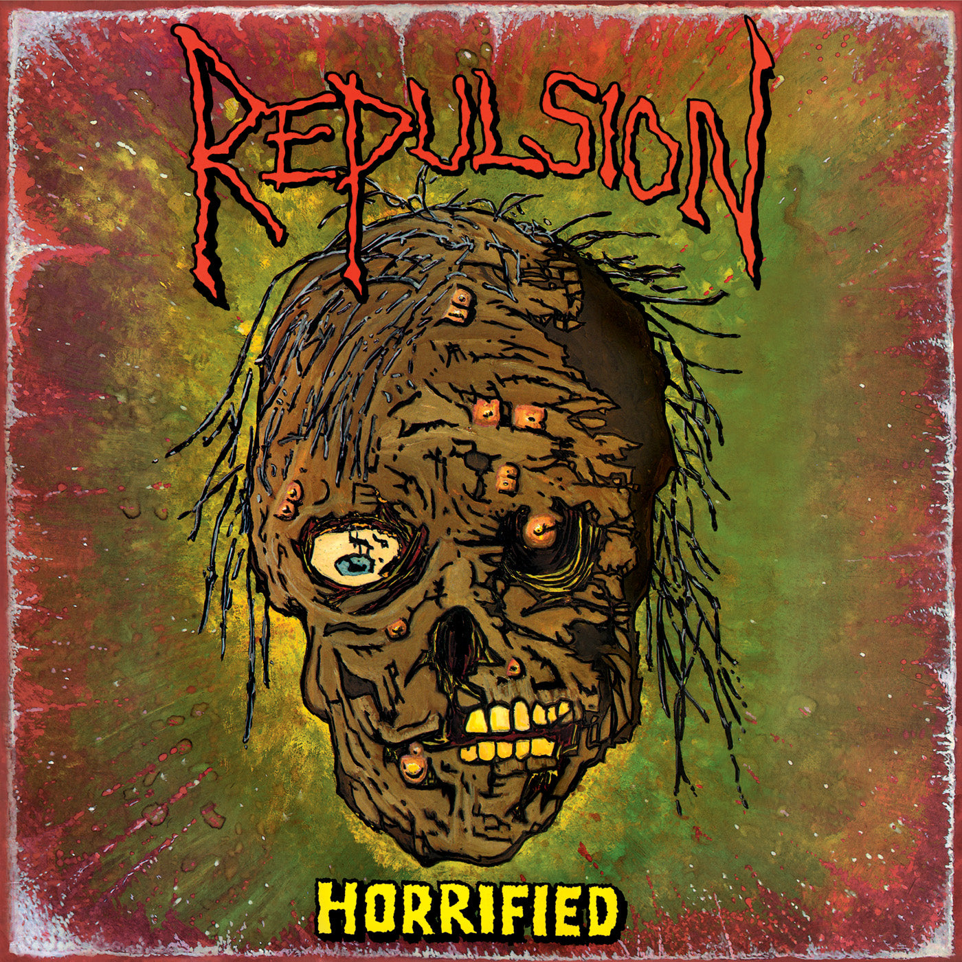 REPULSION - Horrified LP (GREEN) (PREORDER)