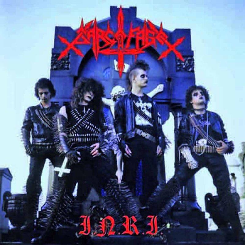 SARCOFAGO - I.N.R.I. LP (BLUE COVER)