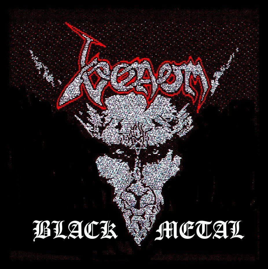 VENOM - Black Metal PATCH