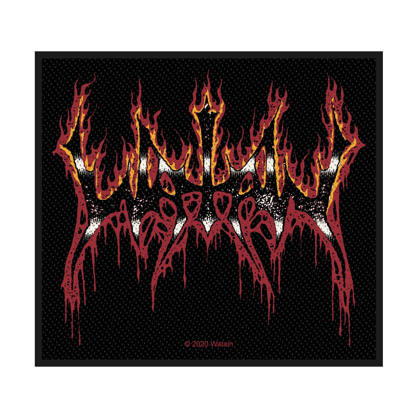 WATAIN - FLaming Logo PATCH