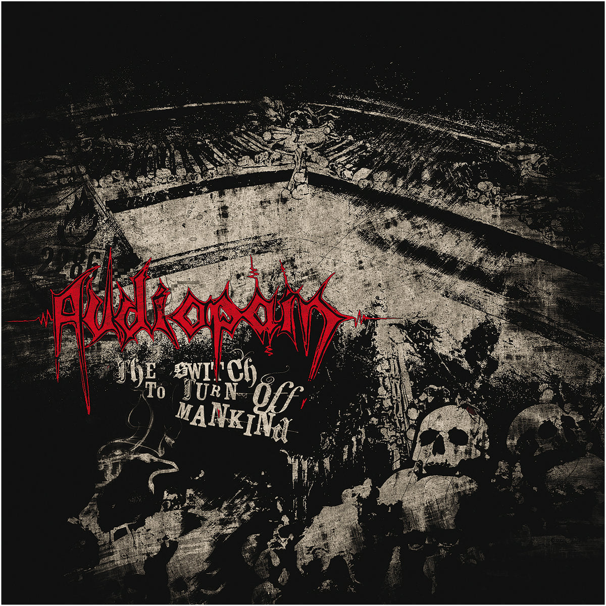 AUDIOPAIN - The Switch To Turn Off Mankind LP (GREEN)