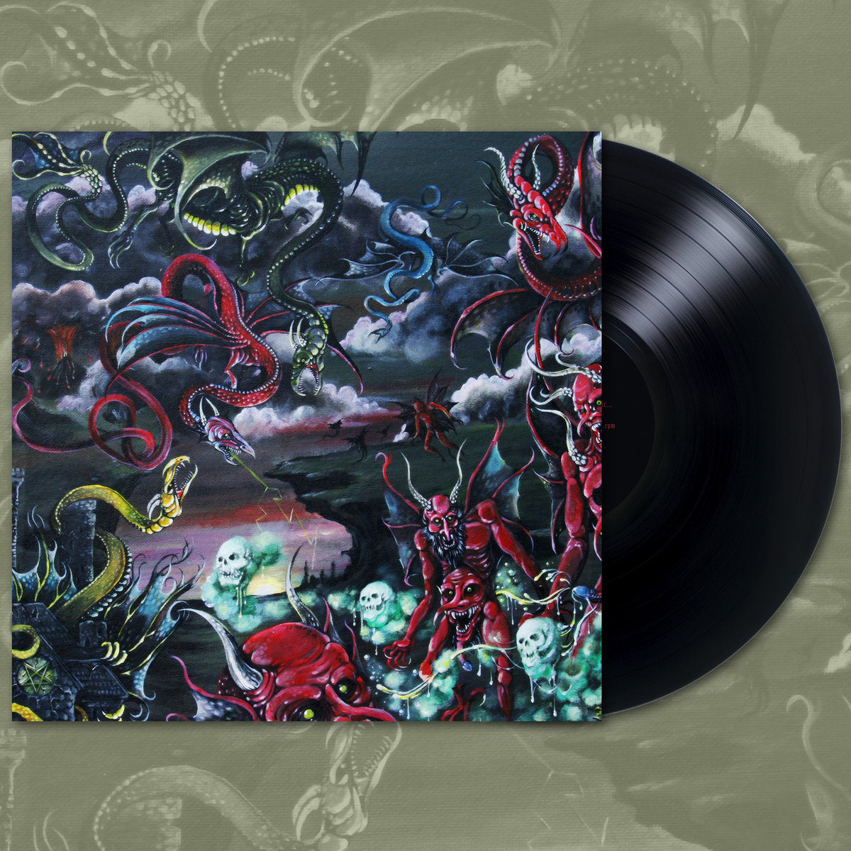 DAEVA - Through Sheer Will And Black Magic... LP