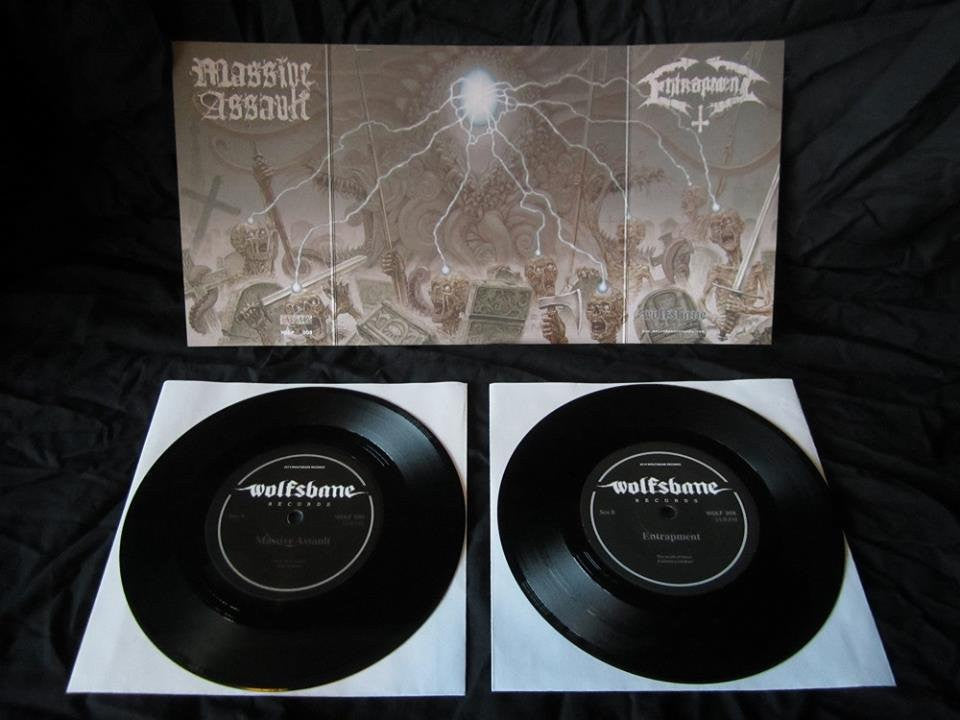 ENTRAPMENT/ MASSIVE ASSAULT SPLIT 7''EP