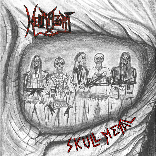 HELLRAZORS - Skull Metal CD