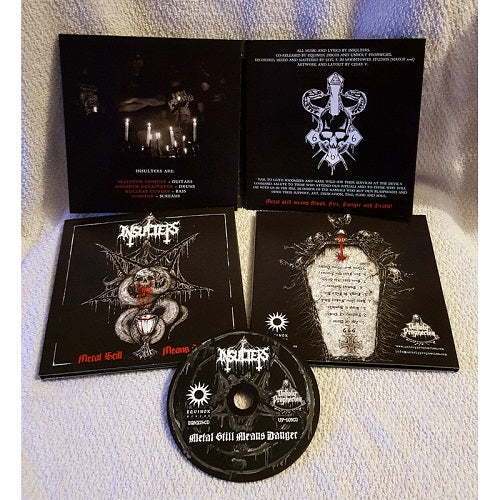 INSULTERS - Metal Still Means Danger CD 7" sized Digipack