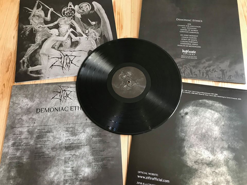 ZIFIR - Demoniac Ethics LP (BLACK)
