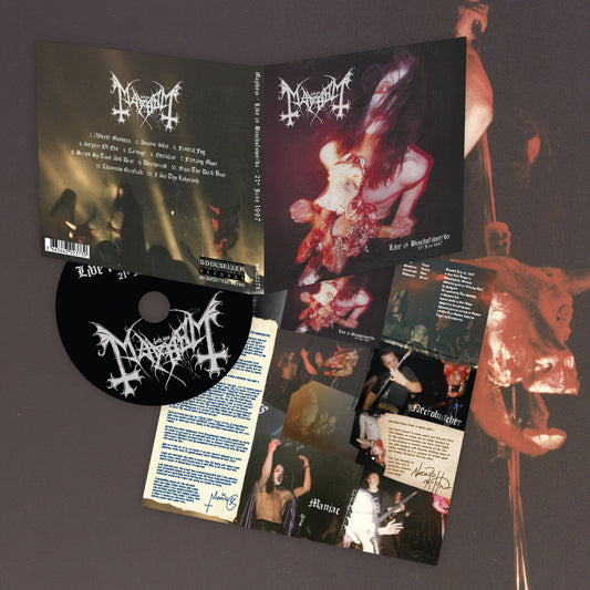 MAYHEM - Live In Bischofswerda (21st June 1997) CD DIGIPAK (PREORDER)