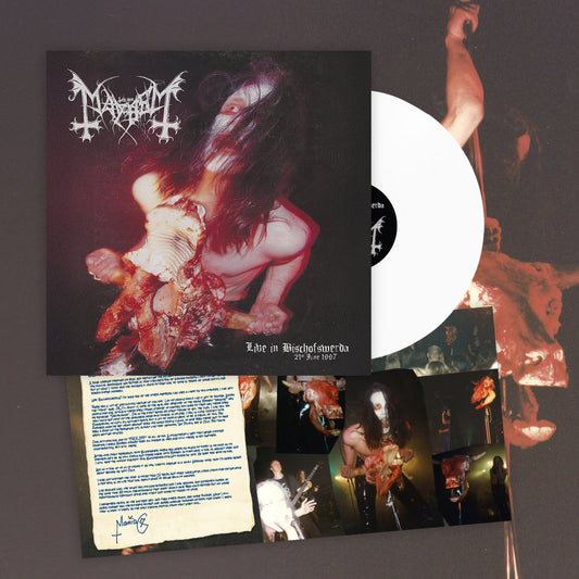 MAYHEM - Live In Bischofswerda (21st June 1997) LP (WHITE) (PREORDER)