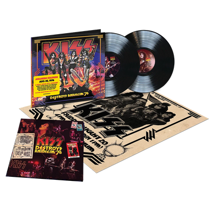 KISS - Destroys Anaheim 76 (50th Anniversary Edition) 2LP (PREORDER)