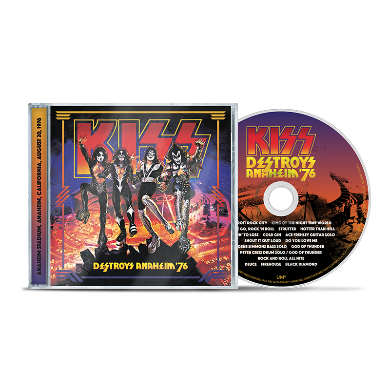 KISS - Destroys Anaheim 76 (50th Anniversary Edition) CD (PREORDER)