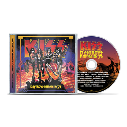 KISS - Destroys Anaheim 76 (50th Anniversary Edition) CD (PREORDER)