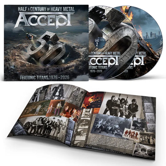 ACCEPT - Teutonic Titans 1976-2026 2CD (PREORDER)