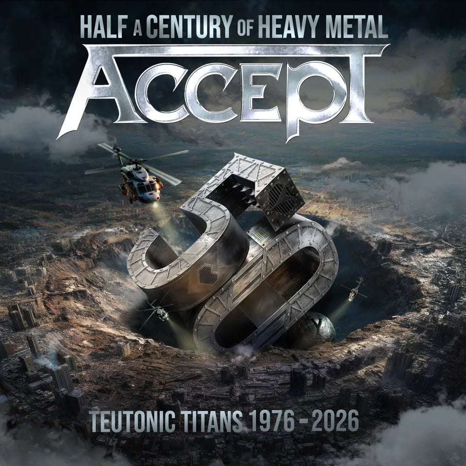 ACCEPT - Teutonic Titans 1976-2026 2LP (SILVER) (PREORDER)