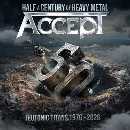 ACCEPT - Teutonic Titans 1976-2026 2LP (SILVER) (PREORDER)