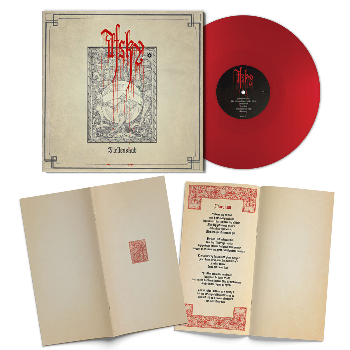 AFSKY - Fællesskab LP (RED) (PREORDER)