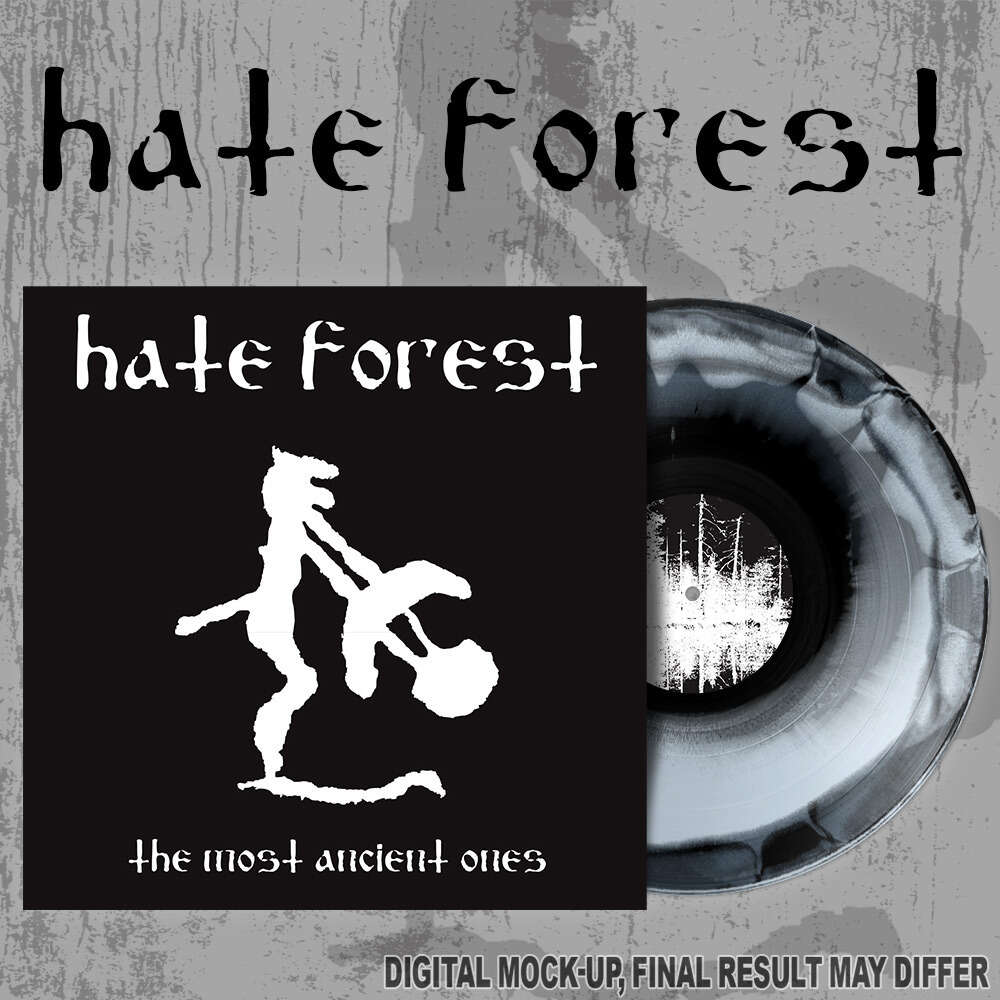 HATE FOREST - The Most Ancient Ones LP (SWIRL)