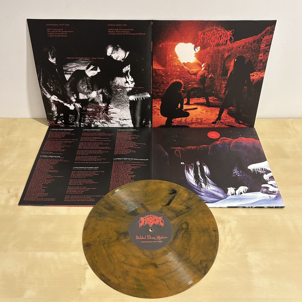 IMMORTAL - Diabolical Fullmoon Mysticism LP (ORIOLE)